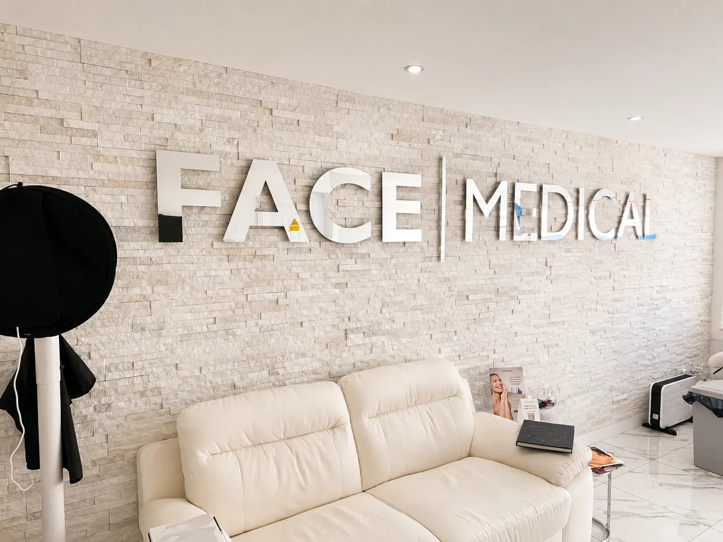 Face Medical Aesthetics treatment room in Rotherham